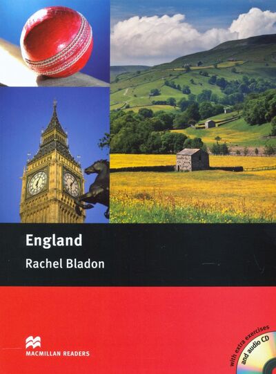 Книга: England Pre-Intermediate Level (+CD) (Bladon Rachel) ; Macmillan Education, 2019 