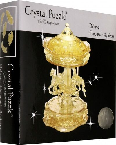 3D головоломка "Золотая карусель" (91109) Crystal Puzzle 