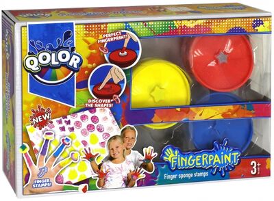 Пальчиковые краски (3 цвета) (983-17) ТНГ-игрушка 