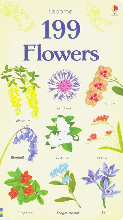 Книга: 199 Flowers (199 Pictures) (Watson Hannah) ; Usborne, 2019 