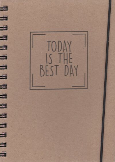 Блокнот воспоминаний "Today is the best day" (64 листа, А5) Попурри 