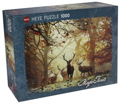 Puzzle-1000 Королевские олени, Nature (29805) Heye 