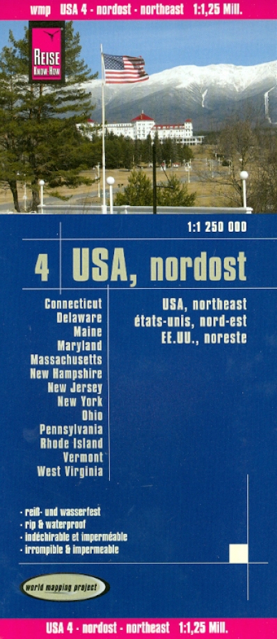 Книга: USA. Nordost; Reise Know-How, 2013 