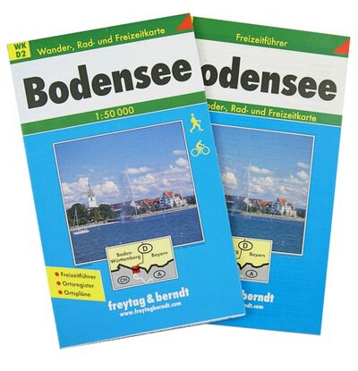 Книга: Bodensee. 1:50 000; Freytag & Berndt, 2013 