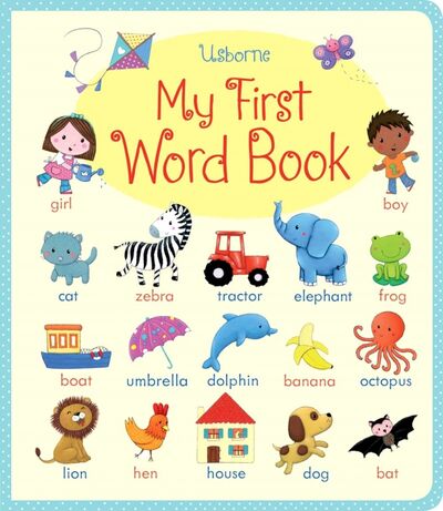 Книга: My First Word Book (Brooks Felicity) ; Usborne, 2013 